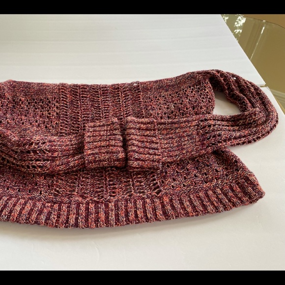 Free People sweater, multi color, size M. - Picture 8 of 9